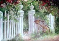 Bicycle At The Gate