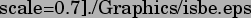 \includegraphics[%%
scale=0.7]{./Graphics/isbe.eps}