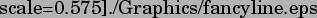 \includegraphics[%%
scale=0.575]{./Graphics/fancyline.eps}