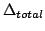 $\Delta_{total}$