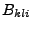 $B_{kli}$