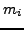 $m_{i}$