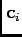 $ \mathbf{c}_{i}$