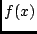 $f(x)$