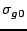 $\sigma_{g0}$