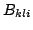 $B_{kli}$