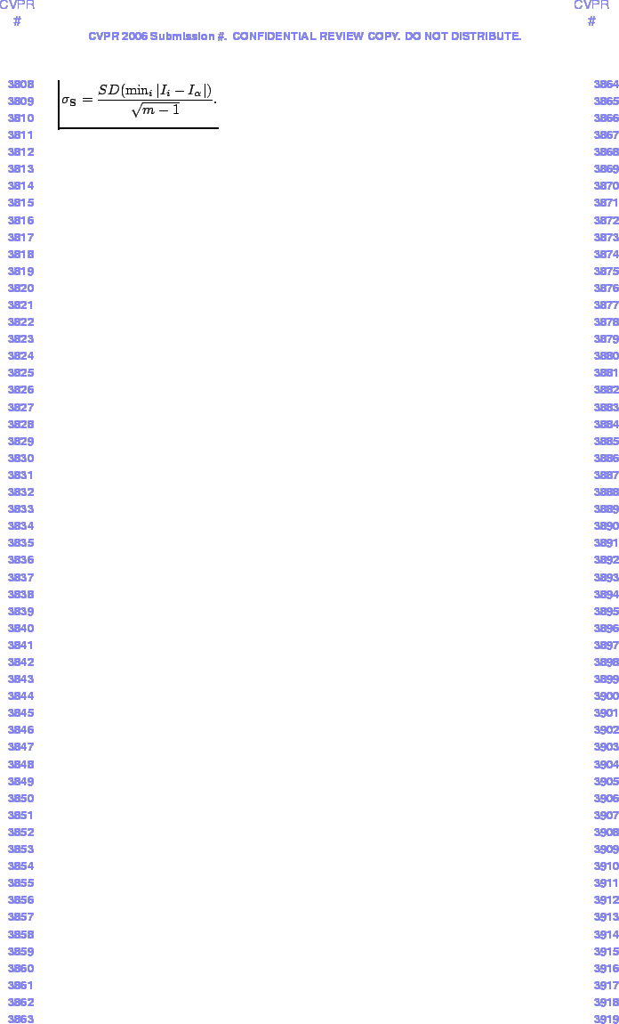 $\displaystyle \mathbf{\sigma_{S}}=\frac{SD(\min_{i}\vert I_{i}-I_{\alpha}\vert)}{\sqrt{m-1}}.$