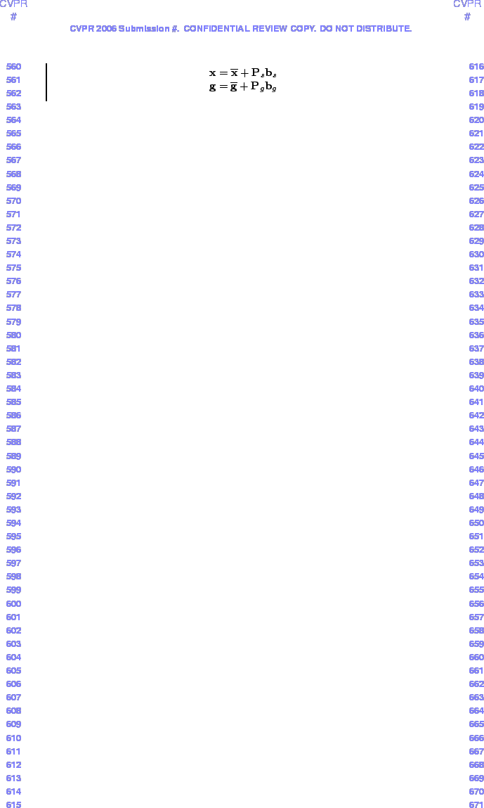 \begin{displaymath}\begin{array}{cc} \mathbf{x}=\mathbf{\overline{x}}+\mathbf{P}...
...}=\overline{\mathbf{g}}+\mathbf{P}_{g}\mathbf{b}_{g}\end{array}\end{displaymath}
