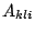$ A_{kli}$