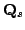$\mathbf{Q}_{s}$