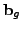 $\mathbf{b}_{g}$