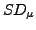$ SD_{\mu}$