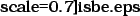 \includegraphics[%%
scale=0.7]{isbe.eps}