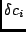 $\delta c_{i}$