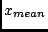 $x_{mean}$