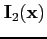 $\mathbf{I}_2(\mathbf{\mathbf{x}})$