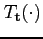 $T_{\mathbf{t}}(\cdot)$
