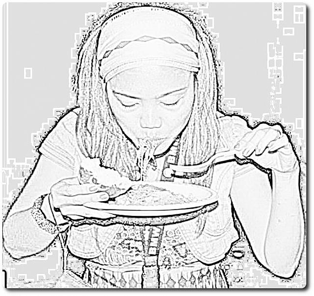 eating